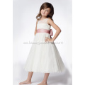 Ruffled lager Flower Girl Dresses